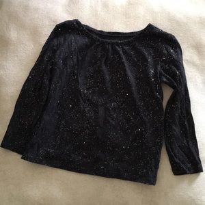 Girls Galactic Long Sleeve Tee. 2T